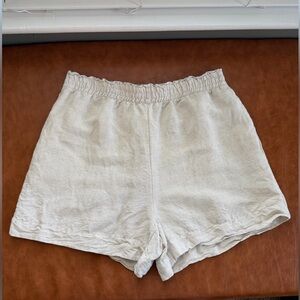 Linen Blend Shorts
